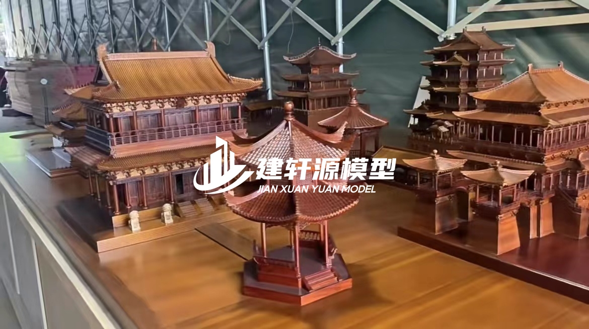 江汉古建模型制作